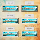 Kitwe, Zambia Panoramic Travel Poster Canvas Print, Kitwe, Zambia Painting, Zambia Art, Kitwe Panoramic Travel Art, Travel Painting