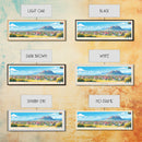 Krugersdorp, South Africa Panoramic Travel Poster Canvas Print, Krugersdorp, South Africa Painting, South Africa Art, Krugersdorp Panoramic Travel Art, Travel Painting