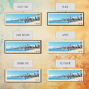 Maputo, Mozambique Travel Poster Panoramic Canvas Print, Maputo, Mozambique Painting, Mozambique Art, Maputo Travel Art, Guest Room Painting
