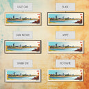 Moncton, Canada Travel Poster Panoramic Canvas Print, Moncton, Canada Painting, Canada Art, Moncton Travel Art, Guest Room Painting