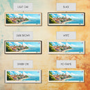 Rivera, Uruguay Panoramic Travel Poster Canvas Print, Rivera, Uruguay Painting, Uruguay Art, Rivera Travel Art, Guest Room Painting