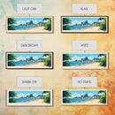 Santo Andre, Brazil Panoramic Travel Poster Canvas Print, Santo Andre, Brazil Painting, Brazil Art, Santo Andre Panoramic Travel Art, Travel Painting