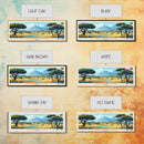 Shashamane, Ethiopia Travel Poster Panoramic Canvas Print, Shashamane, Ethiopia Painting, Ethiopia Art, Shashamane Travel Art, Guest Room Painting
