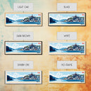 St. John's, Canada Travel Poster Panoramic Canvas Print, St. John's, Canada Painting, Canada Art, St. John's Travel Art, Guest Room Painting
