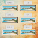 Townsville, Australia Panoramic Travel Poster Canvas Print, Townsville, Australia Painting, Australia Art, Townsville Panoramic Travel Art, Travel Painting