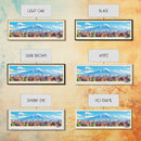 Yerevan, Armenia Panoramic Travel Poster Canvas Print, Yerevan, Armenia Painting, Armenia Art, Yerevan Travel Art, Guest Room Painting