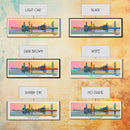 Abu Dhabi, United Arab Emirates Panoramic Canvas Print, Abu Dhabi, United Arab Emirates Painting, United Arab Emirates Art, Abu Dhabi Travel Poster, Travel Art, Housewarming Gift