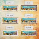 Airdrie, Scotland Panoramic Canvas Print, Airdrie, Scotland Painting, Scotland Art, Airdrie Travel Poster, Travel Art, Living Room Painting