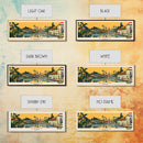 Bogor, Indonesia Panoramic Canvas Print, Bogor, Indonesia Painting, Indonesia Art, Bogor Travel Poster, Travel Art, Vacation Gift