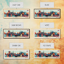 Coventry, England Panoramic Canvas Print, Coventry, England Painting, England Art, Coventry Travel Poster, Travel Art, Living Room Painting
