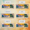 Floridablanca, Colombia Panoramic Canvas Print, Floridablanca, Colombia Painting, Colombia Art, Floridablanca Travel Poster, Travel Art, Housewarming Gift