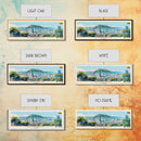 Guayaquil, Ecuador Panoramic Canvas Print, Guayaquil, Ecuador Painting, Ecuador Art, Guayaquil Travel Poster, Travel Art, Vacation Gift