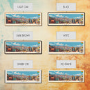 La Paz, Bolivia Panoramic Canvas Print, La Paz, Bolivia Painting, Bolivia Art, La Paz Travel Poster, Travel Art, Vacation Gift