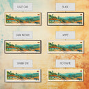 Neiva, Colombia Panoramic Canvas Print, Neiva, Colombia Painting, Colombia Art, Neiva Travel Poster, Travel Art, Guest Room Painting