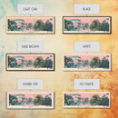 Nonthaburi, Thailand Panoramic Canvas Print, Nonthaburi, Thailand Painting, Thailand Art, Nonthaburi Travel Poster, Travel Art, Guest Room Painting