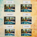 The Pool House, Mid Century Modern Decor, Framed Wall Art, Architectural Print, Retro Art, Swimming Pool Art, Framed Painting