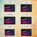 Emus in the desert, animal prints, animal art, framed canvas print, vapor wave synthwave animal art
