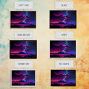 The Thunder Storm, framed canvas print, synthwave style fantasy art