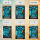 Change23 Mexican Wall Art, Colorful Mexican Door Architecture Painting Framed Canvas Print, Traditional Hacienda Architecture, Ready To Hang