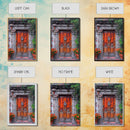 Change345 Colorful Indian Architecture Canvas Print, Traditional Art if India, Photography Print, Indian Wall Art, Living Room Decor