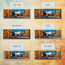 Landscape Wall Art Framed - Horizontal Landscape Print - Fall landscape Painting - Panoramic Landscape Wall Art - Woodlands Painting - Nature Art