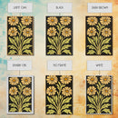 Mid-Century Modern Abstract Flowers, Framed Canvas Print, Style 2