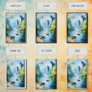 Vibrant Fantasy Art - Original Painting Framed Canvas Print - Sail Boats in The Bay - Nautical Themed Home Decor