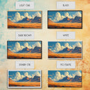Southwestern Wall Decor | Western Wall Art | Retro Landscape Painting | Canvas Print | Retro Wall Hanging | American Western Arizona Art
