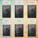Red Rose Canvas Print, Art Print Roses Framed Canvas Print, Antique Flowers Print, Oil Painting Vintage Flowers, Ready To Hang, Flowers Wall Art