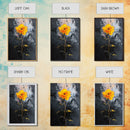 Abstract Painting Print of a Yellow Rose, Framed Canvas, Wood Framed Art, Modern Farmhouse Decor, Rose Painting, Rose Art