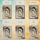 Oyster Painting Print Coastal Watercolor Wall Art Sea Shell Print Minimalist Poster Oyster Shell Painting Oyster Shell Art