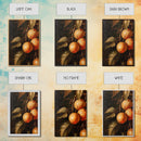 Oil Painting Print Of Oranges, Fruit Still Life, Antique Fruit Still Life Oil Painting Kitchen Decor, Kitchen Wall Art, Kitchen Decoraitons