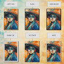 Chicano Art Framed Canvas Print, Day of the Dead / Dia De Los Muertos Wall Art, Mexicano Decor, Mexicano Wall Art, Southwestern Wall Art
