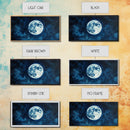 Abstract Oil Painting Print Of The Full Moon - Framed Canvas Print - Ready To Hang - Full Moon Art - Witchy Decor - Full Moon Painting