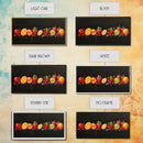 Funky Fruit Painting Print, Framed Canvas Art, Fruit Painting Rustic Large Farmhouse Kitchen Wall Art Vintage Fruit Wall Art For Kitchen