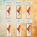 Watercolor Phoenix in Majestic Flight with Stunning Detail – Inspiring Firebird Canvas Print, Perfect Wall Art for Bedroom or Study Spaces