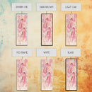 Ballet Flats Pink Abstract Canvas Print, Light Pink Wall Art, Whimsical Rustic Decor, Minimalist Living Room Art, Above Bed Artwork