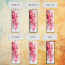 Canvas Print Pink Cherry Blossom Art, Japanese Inspired Wall Decor, Romantic Botanical Artwork, Gift Idea for Bedroom or Living Room
