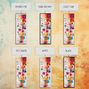 Colorful Abstract Dots Canvas Print Whimsical Art Modern Wall Decor Playful Vertical Art Gift Idea Light Pink Wall Art