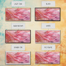 Sheer Pink Fabric Abstract Painting as Light Pink Wall Art Aesthetic on Framed Canvas Print, Modern Bedroom or Living Room Accent
