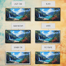 Waterfall Paradise Canvas Print Hawaii Art Coastal Wall Art Above Sofa Decor Rustic Landscape Painting Living Room Art Gift Idea