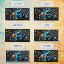 Astronomy Science Art Canvas Print, Microscope Cosmos Molecular Wall Art, Horizontal Living Room Decor, Unique Gift Idea Him Her