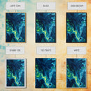 Striking Abstract Ocean Canvas Print, Modern Coastal Landscape Art with Nautical Decor Vibes, Stunning Above Sofa or Couch Artwork