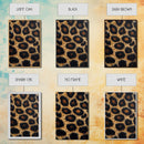 Abstract Leopard Canvas Print, Rustic Animal Print Wall Art, Bedroom Art, Farmhouse Decor, Skinny Tall Art, Gift Idea for Him