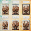 Intricate Human Brain Anatomy Framed Canvas Print Science Art Therapy Decor Unique Wall Art Guest Room Office Gift