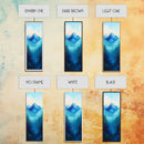 Rustic Art, Canvas Print, smoky mountain art, pine tree art, blue and green wall art, extra wide art,  above bed wall art