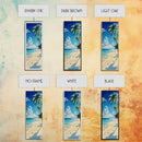 Palm Tree Beach, tropical decor, coastal cowgirl wall art, Hawaii art, framed canvas print, nautical painting, summer gift idea