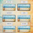 Beach Volleyball, Coastal Wall Art, Nautical Decor, Seascape Painting, Ocean Painting, Framed Canvas Print, Extra Wide Art, Boho Art