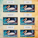 Bird art, pelican painting, framed canvas print, coastal decor, extra wide art, tropical painting, colorful abstract wall art