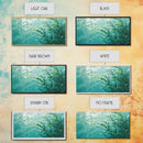 Kelp Forest Art, Coastal Landscape Art, Nautical Wall Art, Framed Canvas Print, Ocean Inspired Artwork, Blue and Green Wall Art